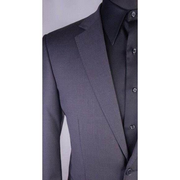 Michael Bastian 100% Wool Gray Blazer Sport Coat Suit Jacket 40R Two Button EUC - Picture 5 of 14